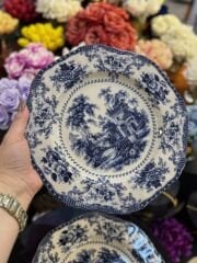 6’lı Porselen servis tabağı