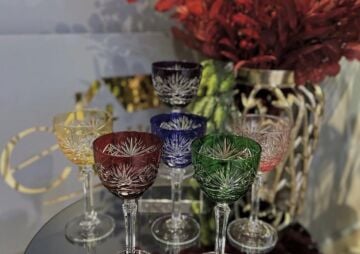 6’lı Renkli kahve yanı bardağı