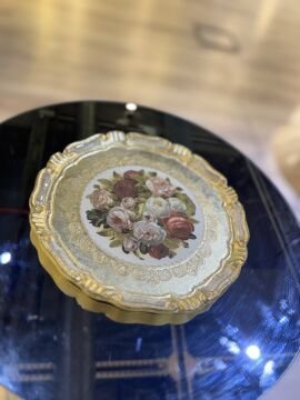 6’lı Orijinal İtalyan Gül ağacı sunum tepsisi