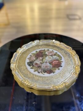 6’lı Orijinal İtalyan Gül ağacı sunum tepsisi