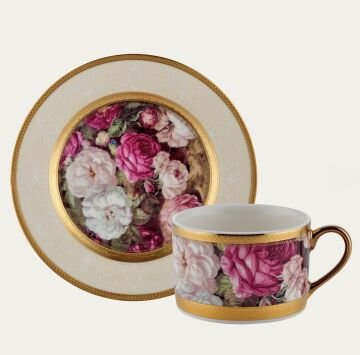 6 Kişilik porselen çay fincan takımı