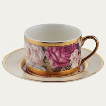 6 Kişilik porselen çay fincan takımı